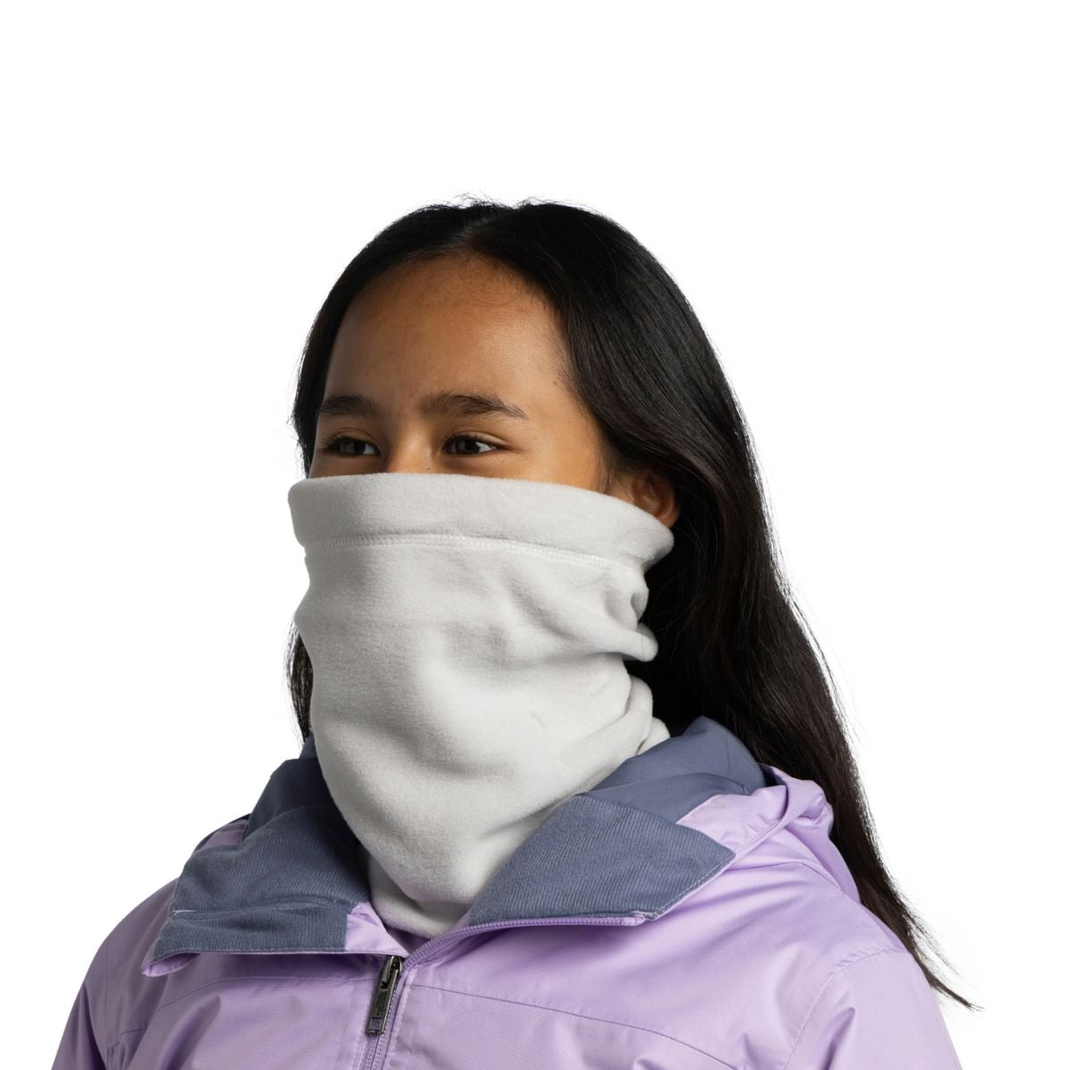 Buff Junior Polar Fleece Neck Warmer (Nimbus Cloud)