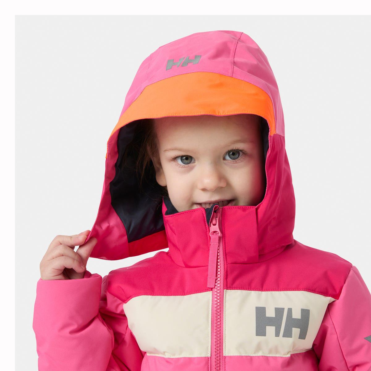 Helly Hansen Kids Vertical Insulated Ski Jacket (Hot Pink)