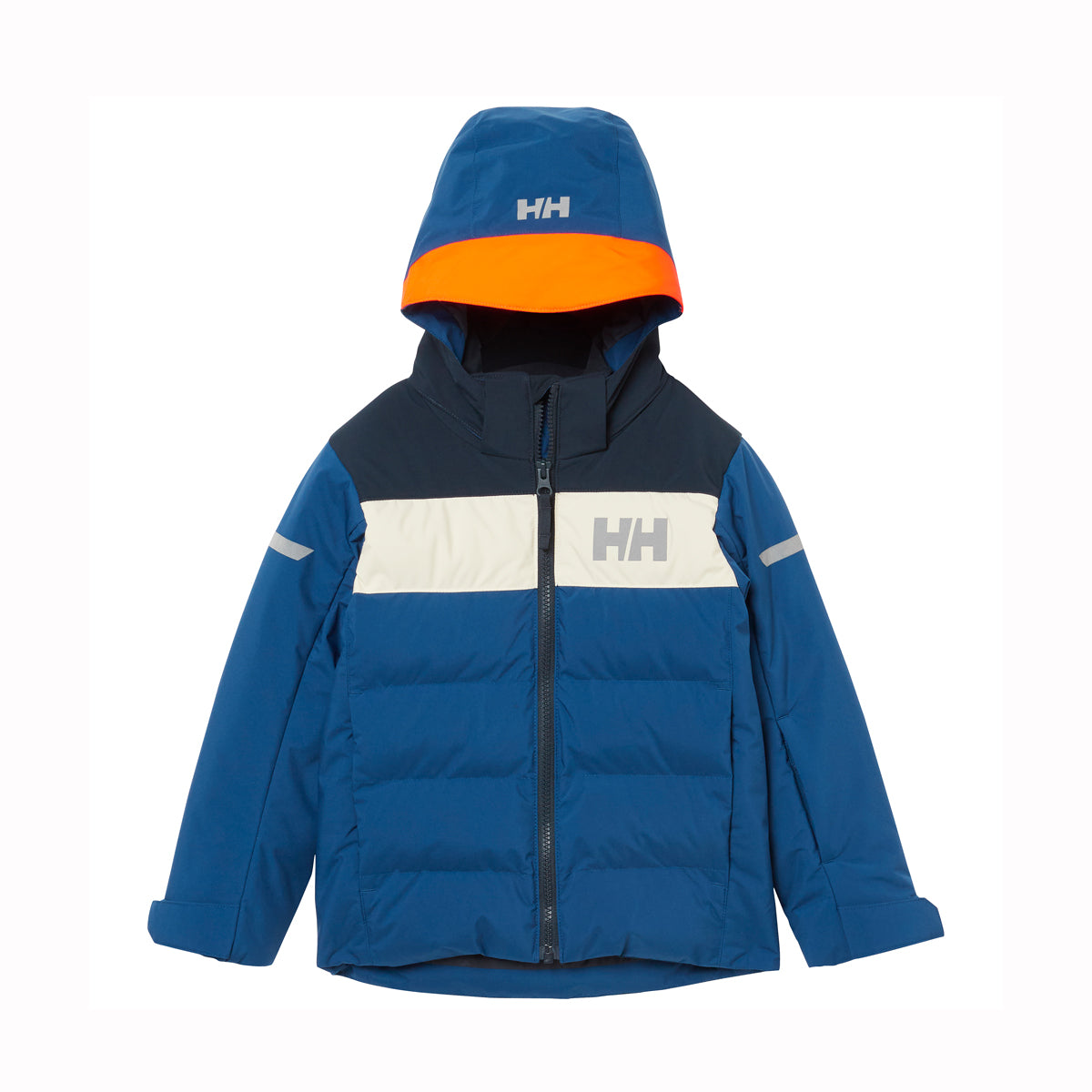 Helly Hansen Kids Vertical Insulated Ski Jacket (Dark Blue)