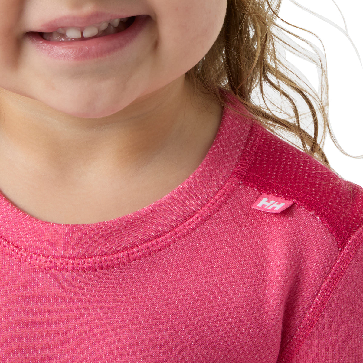 Helly Hansen Kids Lifa Merino Midweight Thermals (Hot Pink)