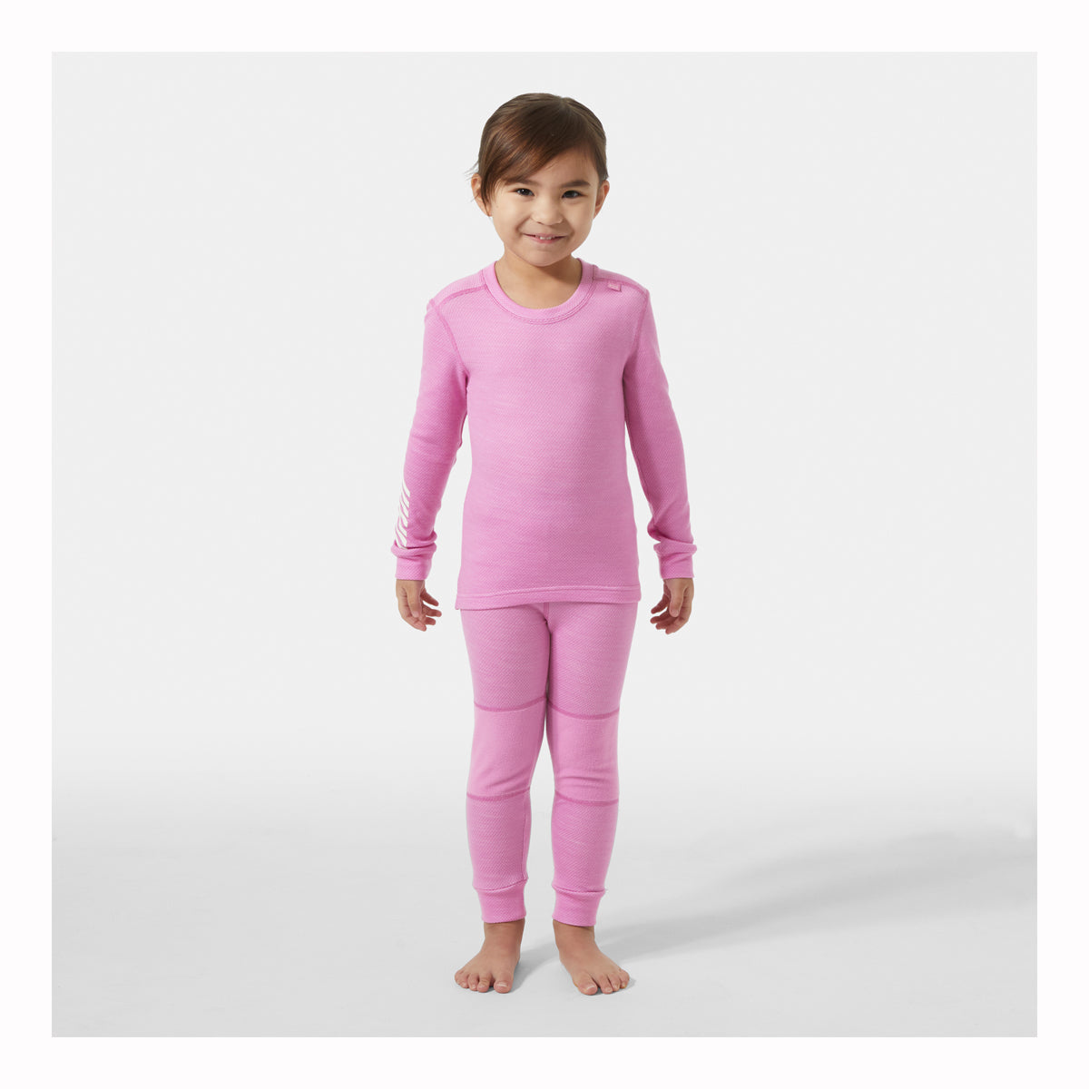 Helly Hansen Kids Lifa Merino Midweight Thermals (Pink)
