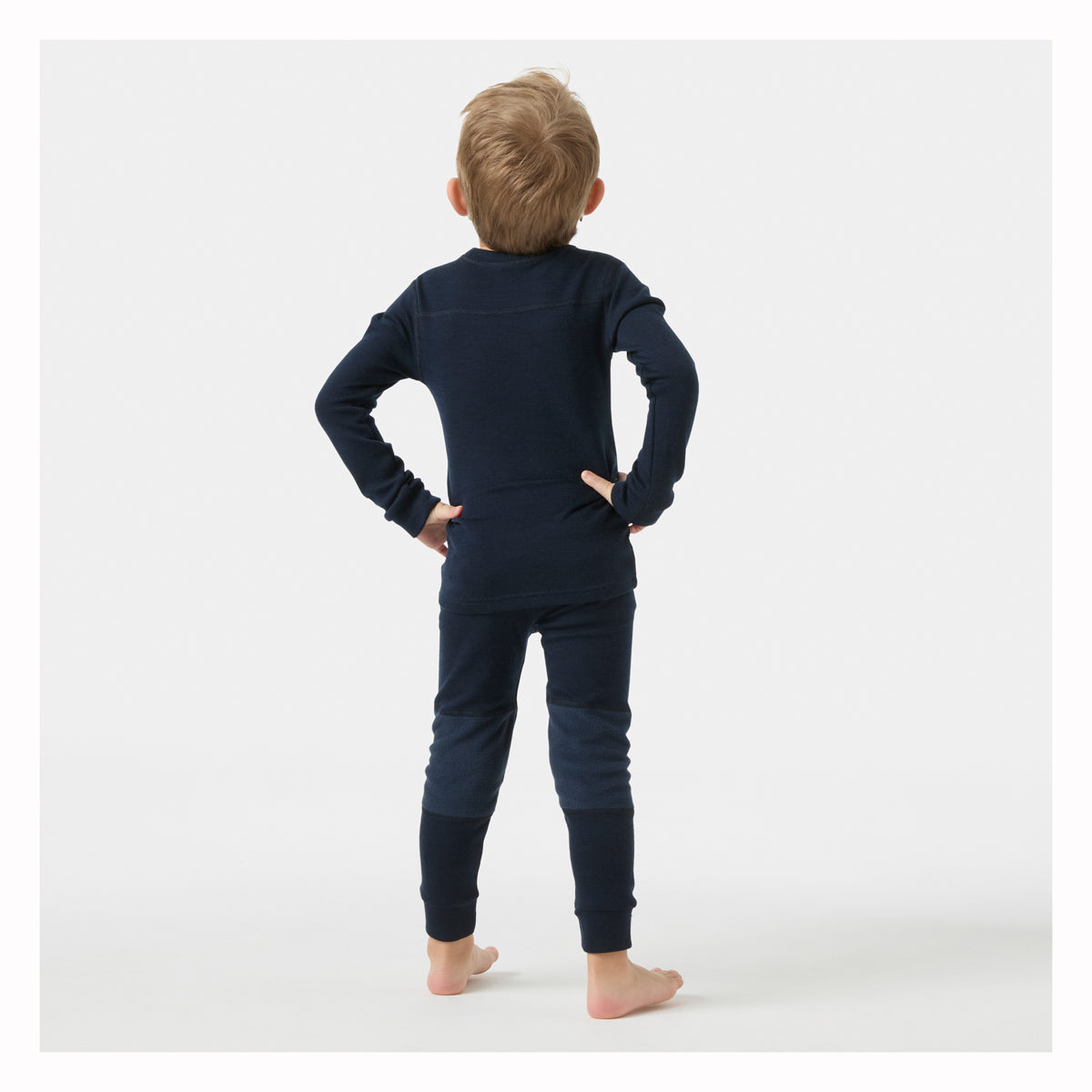 Helly Hansen Kids Lifa Merino Midweight Thermals (Navy)