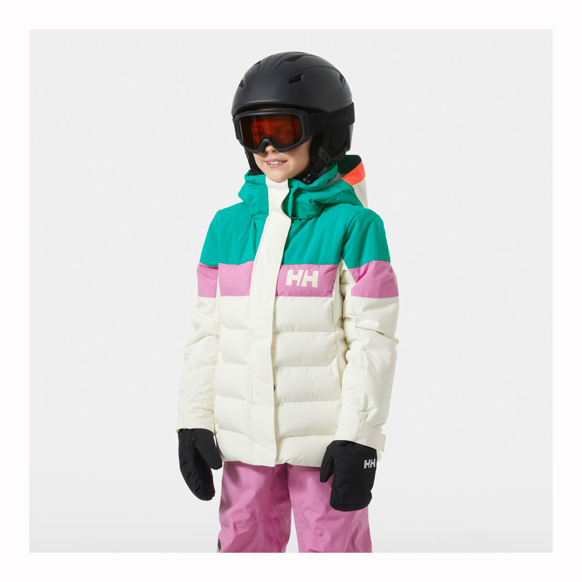 Helly Hansen Girls Diamond Ski Jacket (Snow)