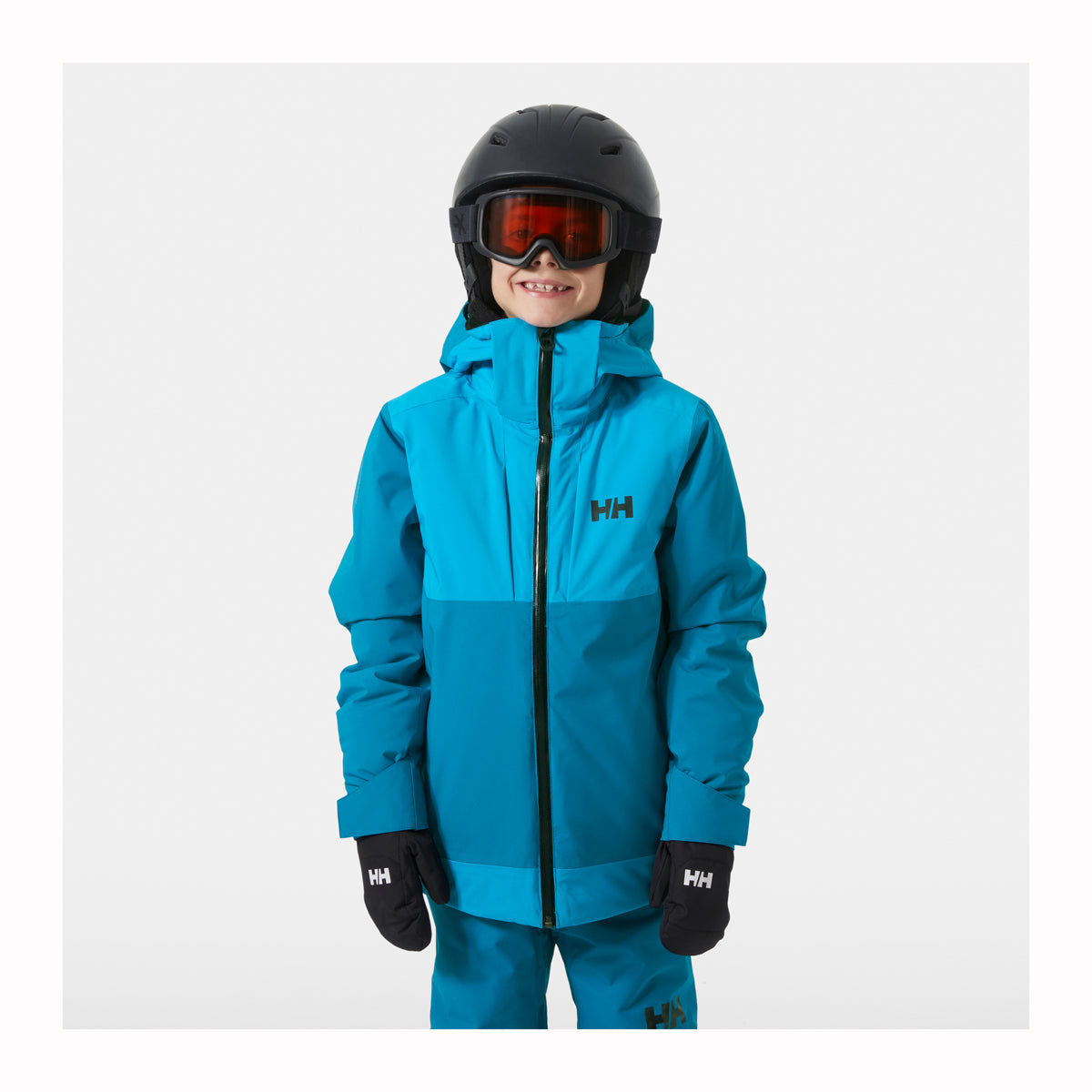 Helly Hansen Junior Alpha Ski Jacket (Cerulean Blue)