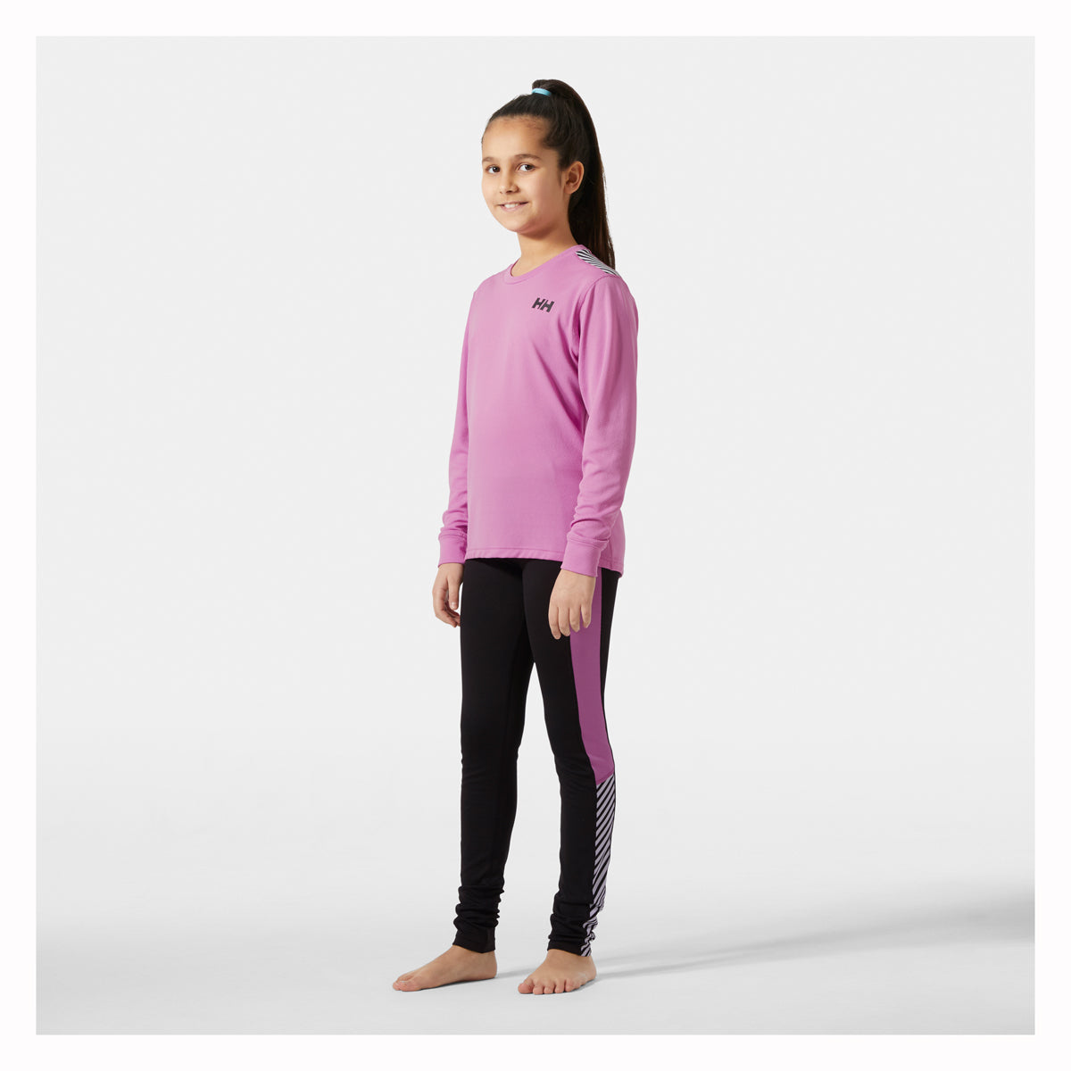 Helly Hansen Junior Lifa Active Thermal Set (Pink)