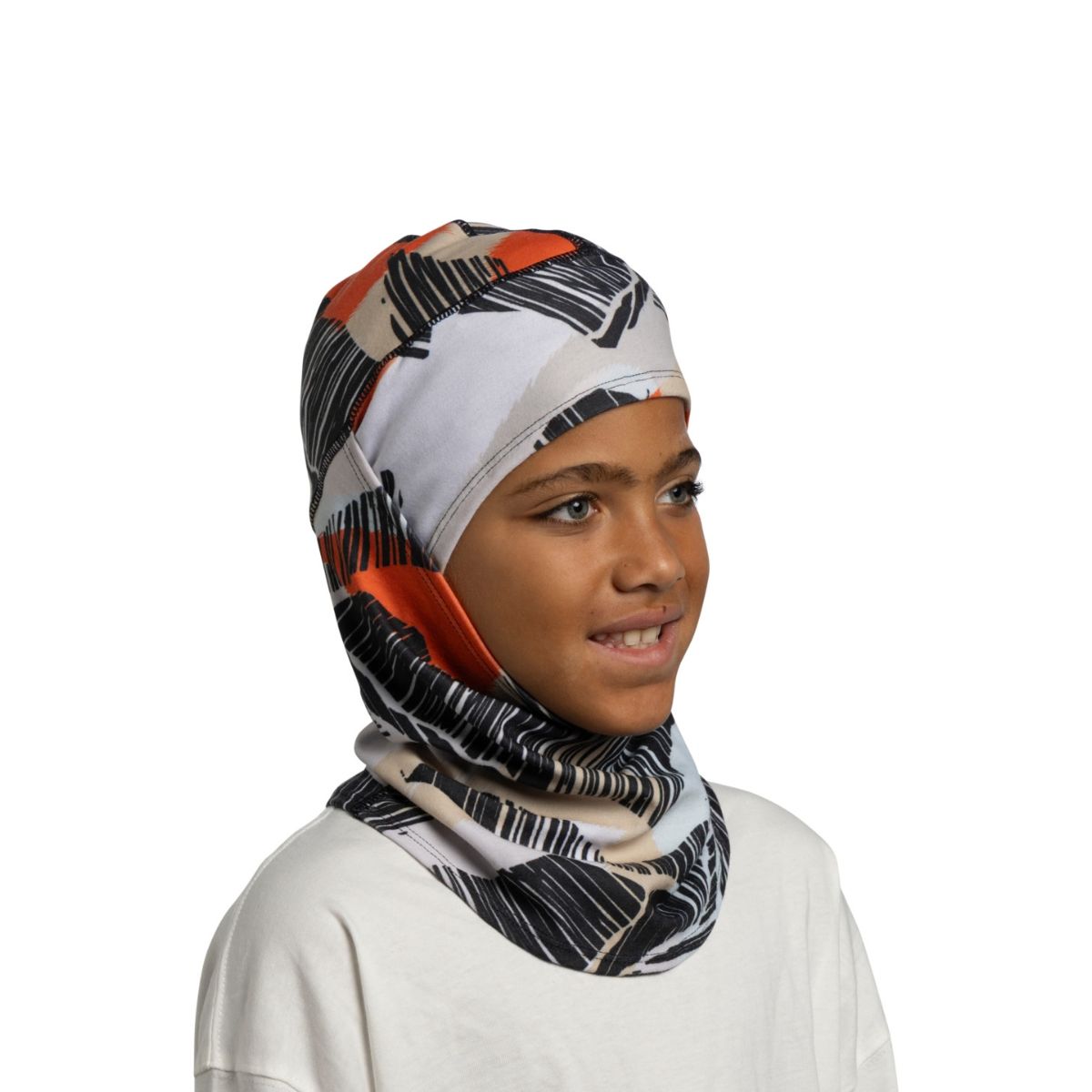 Buff Junior Thermonet Hinged Balaclava (Wana Sediment)