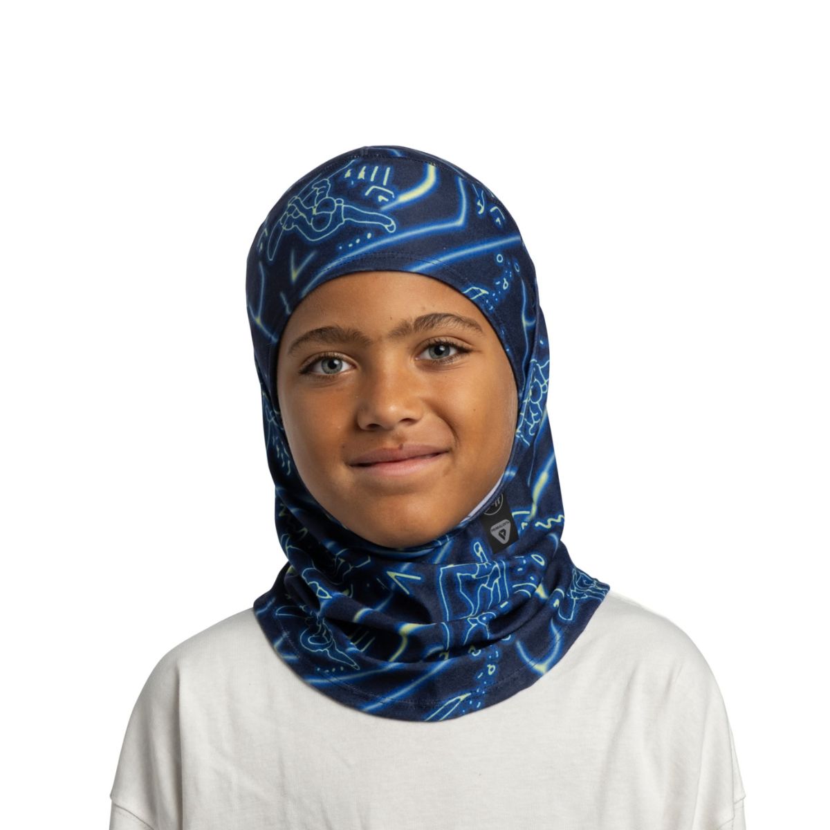 Buff Junior Thermonet Hinged Balaclava (Nasvi Night Blue)