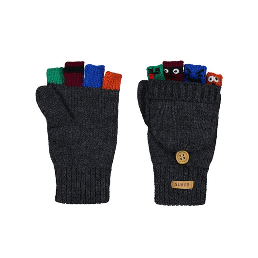 Barts Kids Puppet Gloves (Dark Heather)