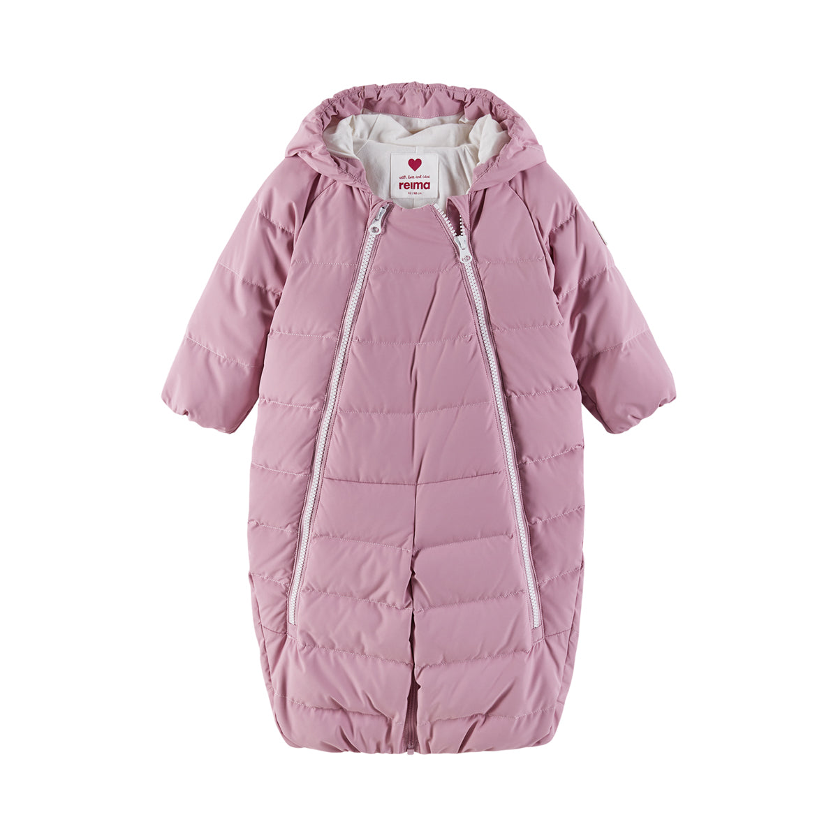 Reima Tilkkanen Baby Down Snowsuit Overall (Grey Pink)