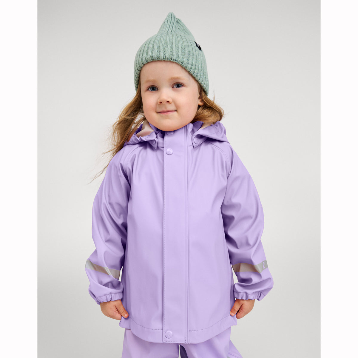 Reima Lampi Kids Waterproof Jacket (Blooming Lilac)