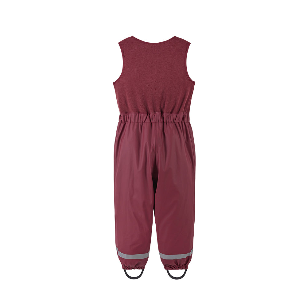 Reima Loiske Insulated Waterproof Dungarees (Jam Red)