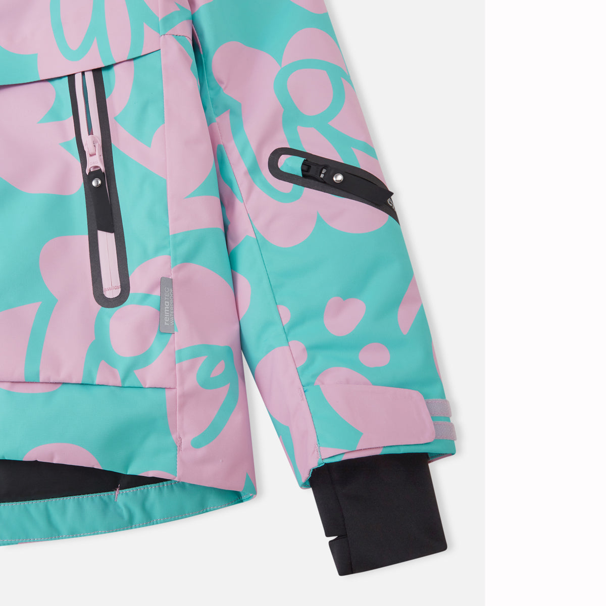Reima Girls Posio Waterproof Ski Jacket (Light Heather)
