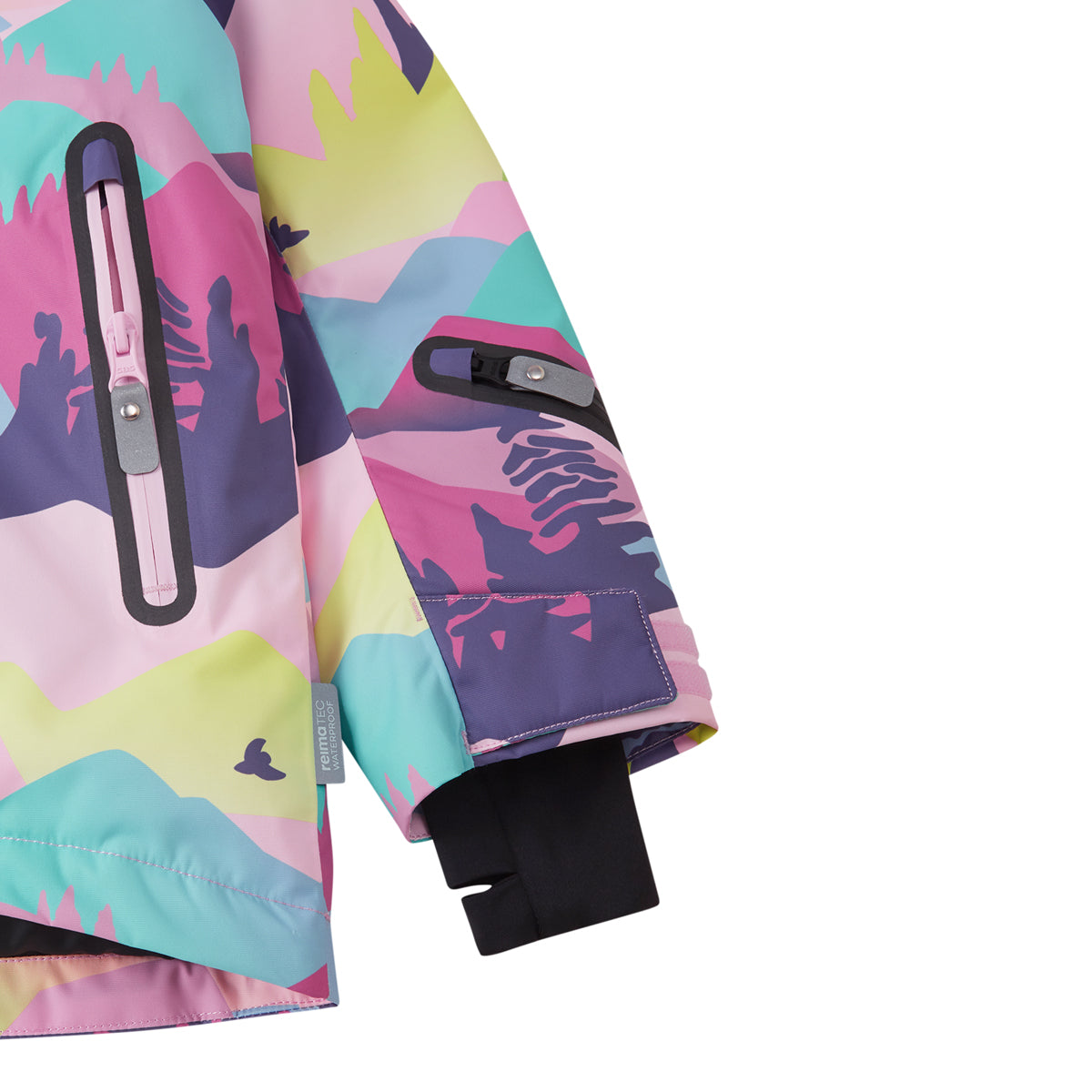 Reima Kiiruna Girls Ski Jacket (Grey Pink)