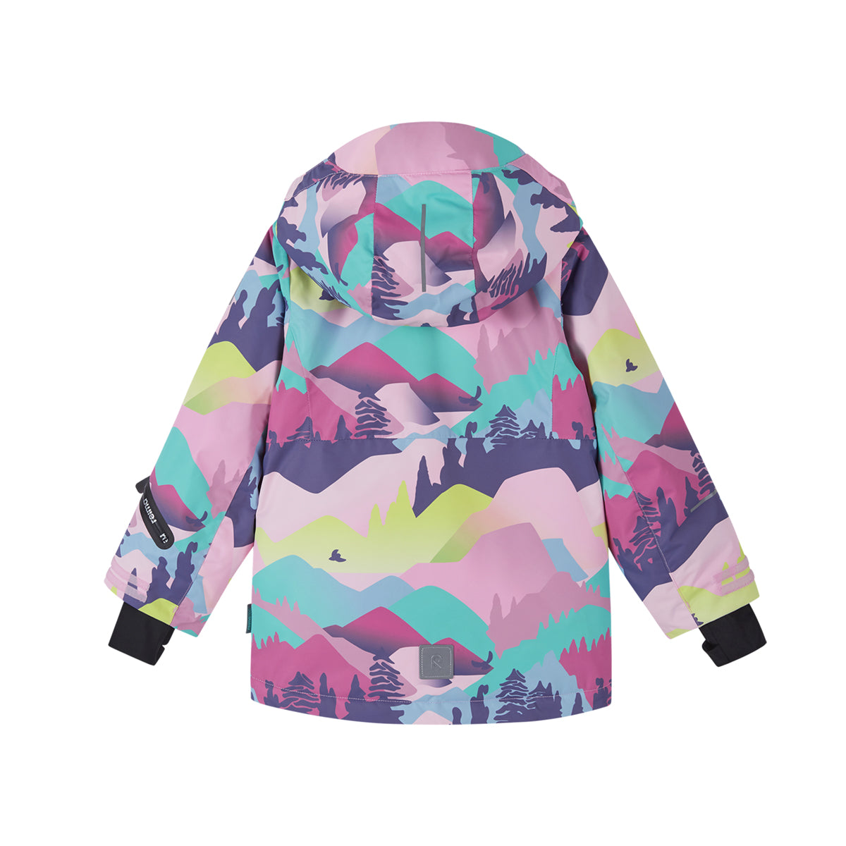 Reima Kiiruna Girls Ski Jacket (Grey Pink)
