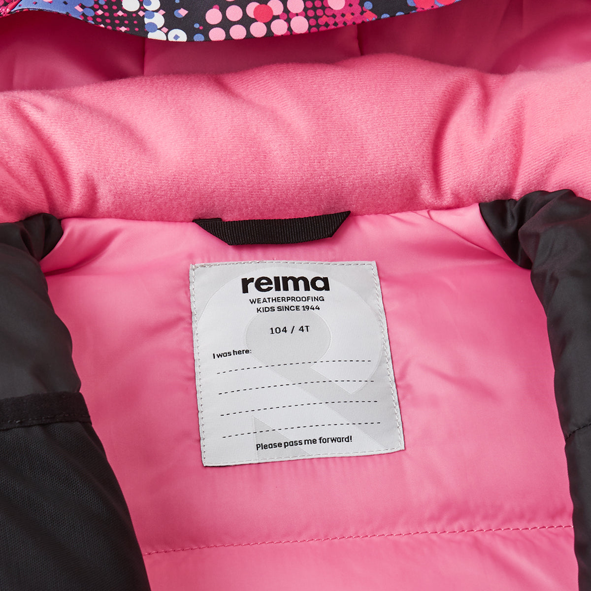 Reima Kiiruna Girls Ski Jacket (Soft Coral)