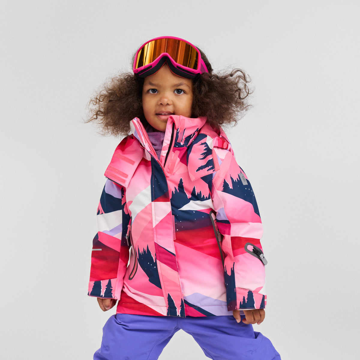 Reima Kiiruna Girls Ski Jacket (Soft Coral)