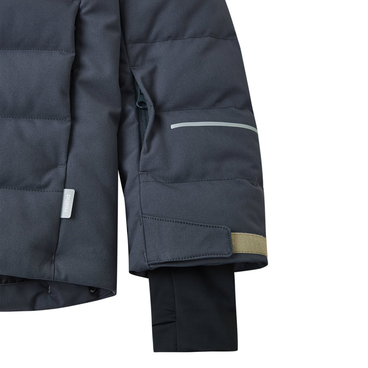 Reima Boys Kuosku Winter Ski Jacket (Soft Black)