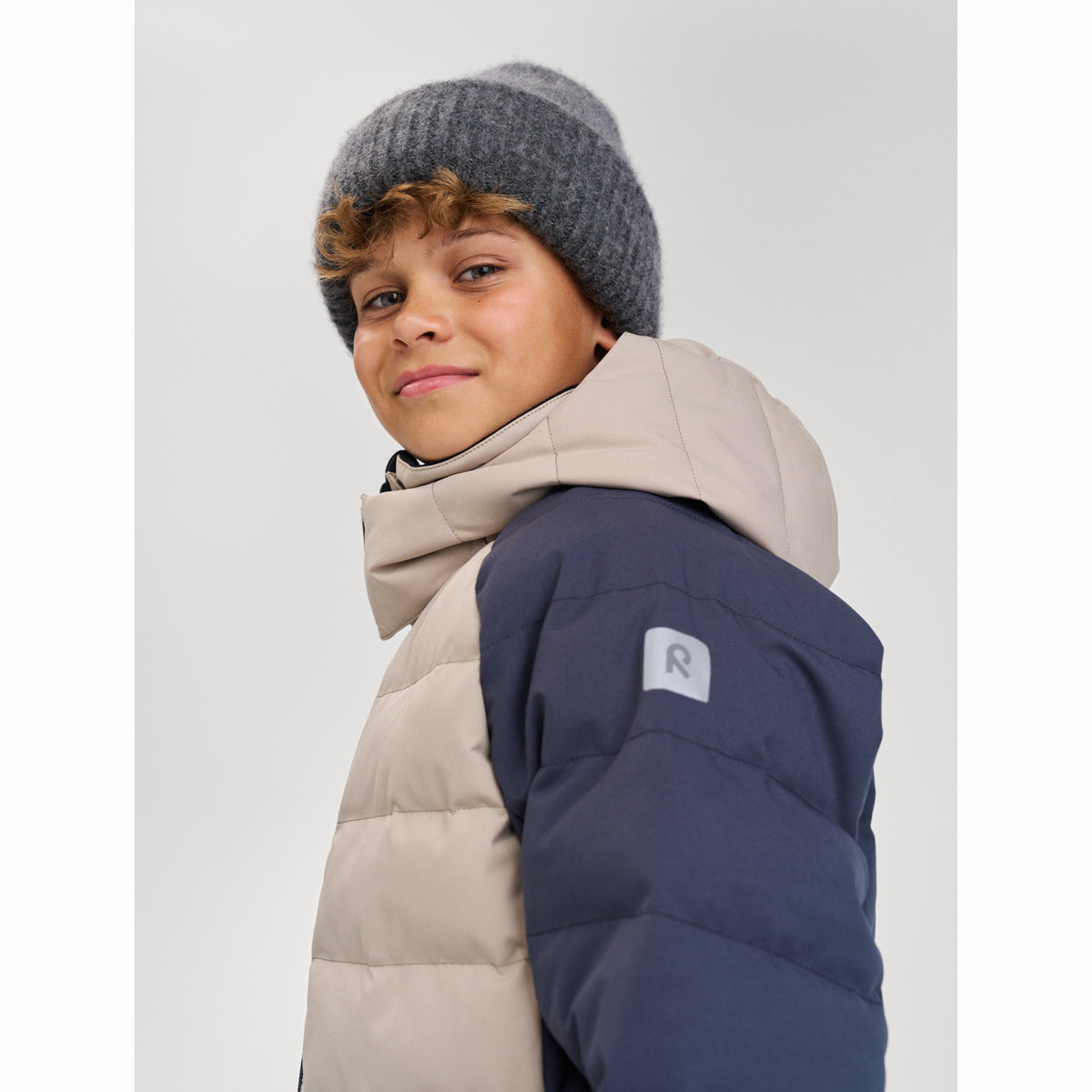 Reima Boys Kuosku Winter Ski Jacket (Soft Black)