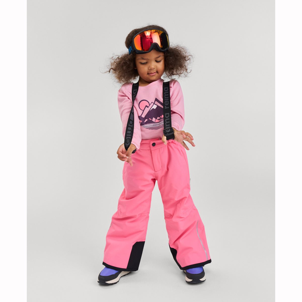 Reima Kids Proxima Ski Pants (Soft Coral)