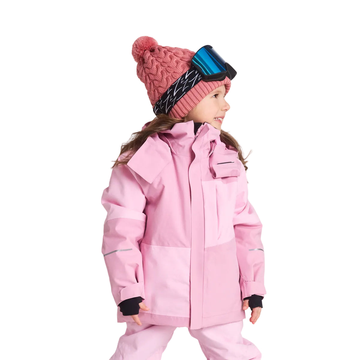 Reima Kids Rautas Winter Jacket (Grey Pink)