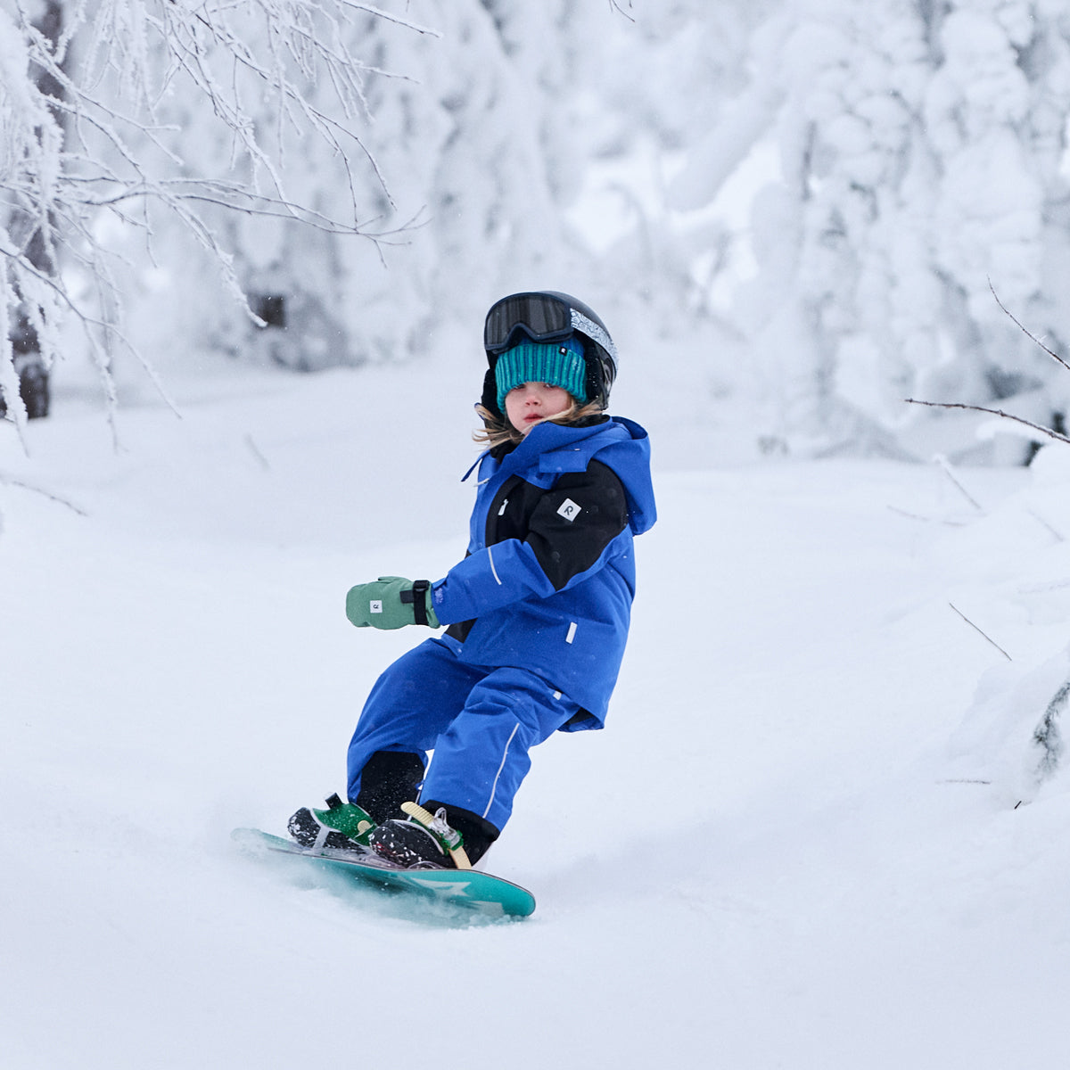 Reima Kids Rautas Winter Jacket (Sparkly Blue)