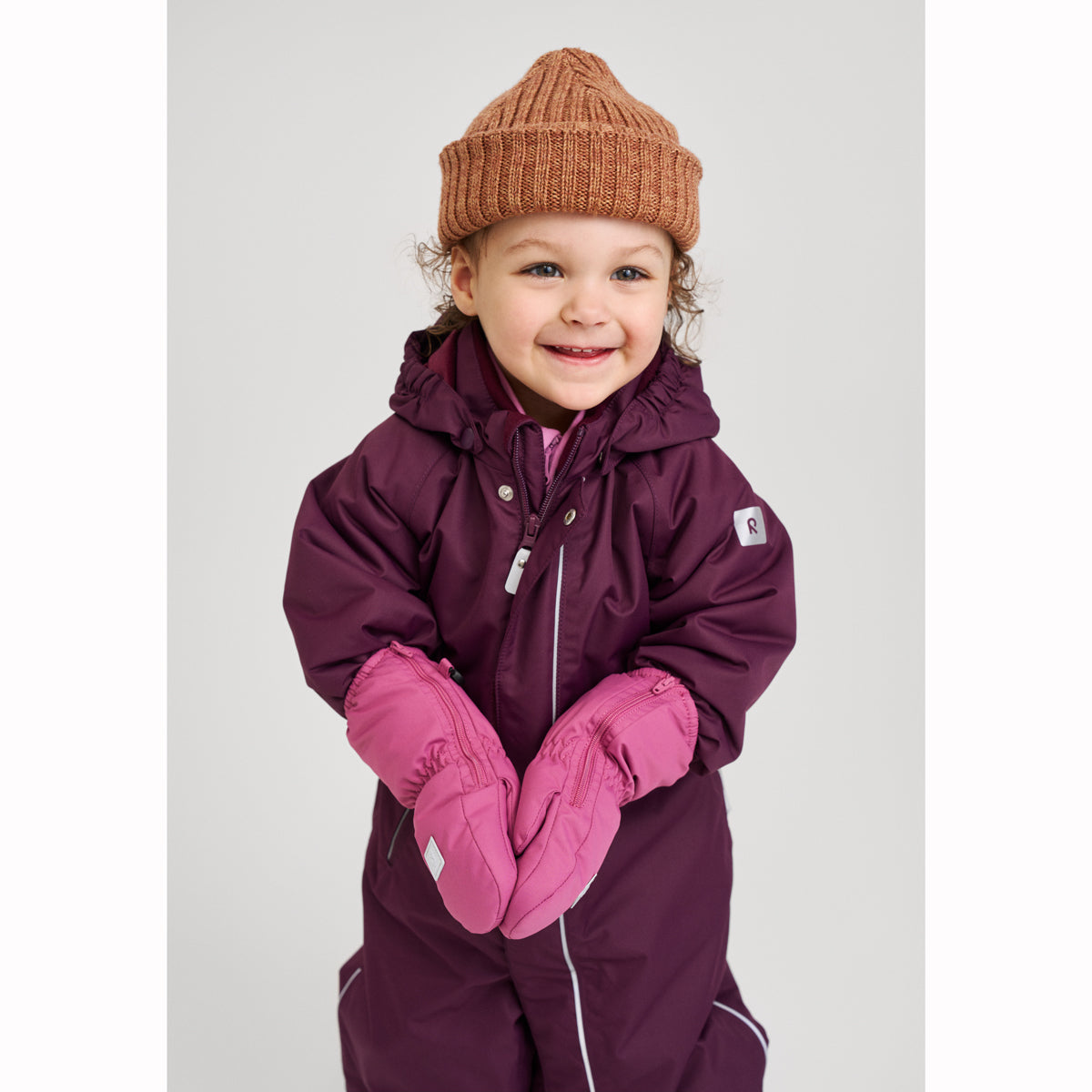 Reima Baby Puhuri Winter Snowsuit (Deep Purple)