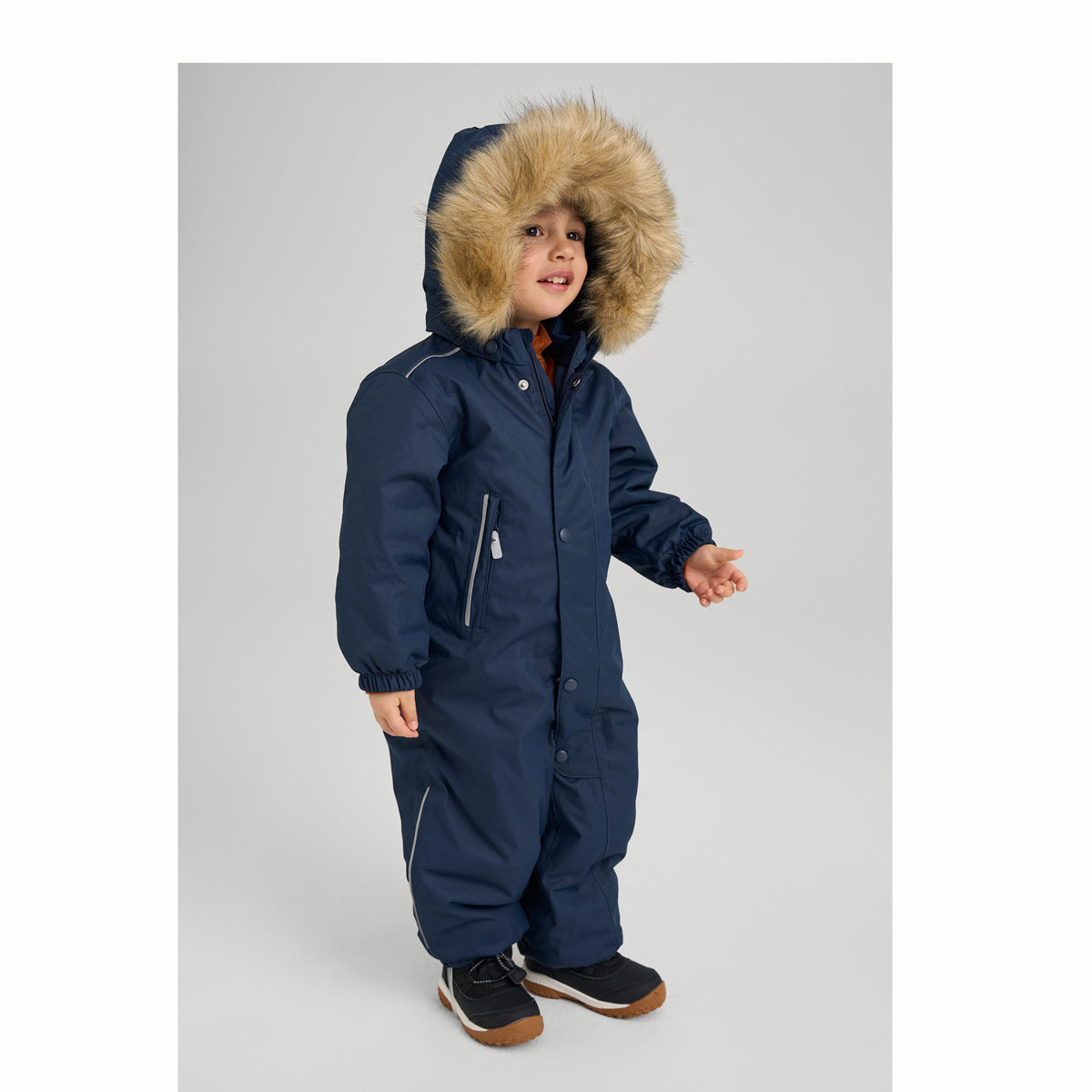 Reima Gotland Baby Snowsuit (Navy)
