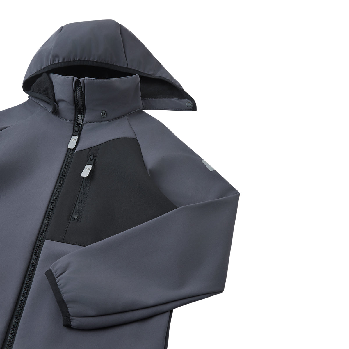 Reima Boys Mukana Softshell Jacket (Soft Black)