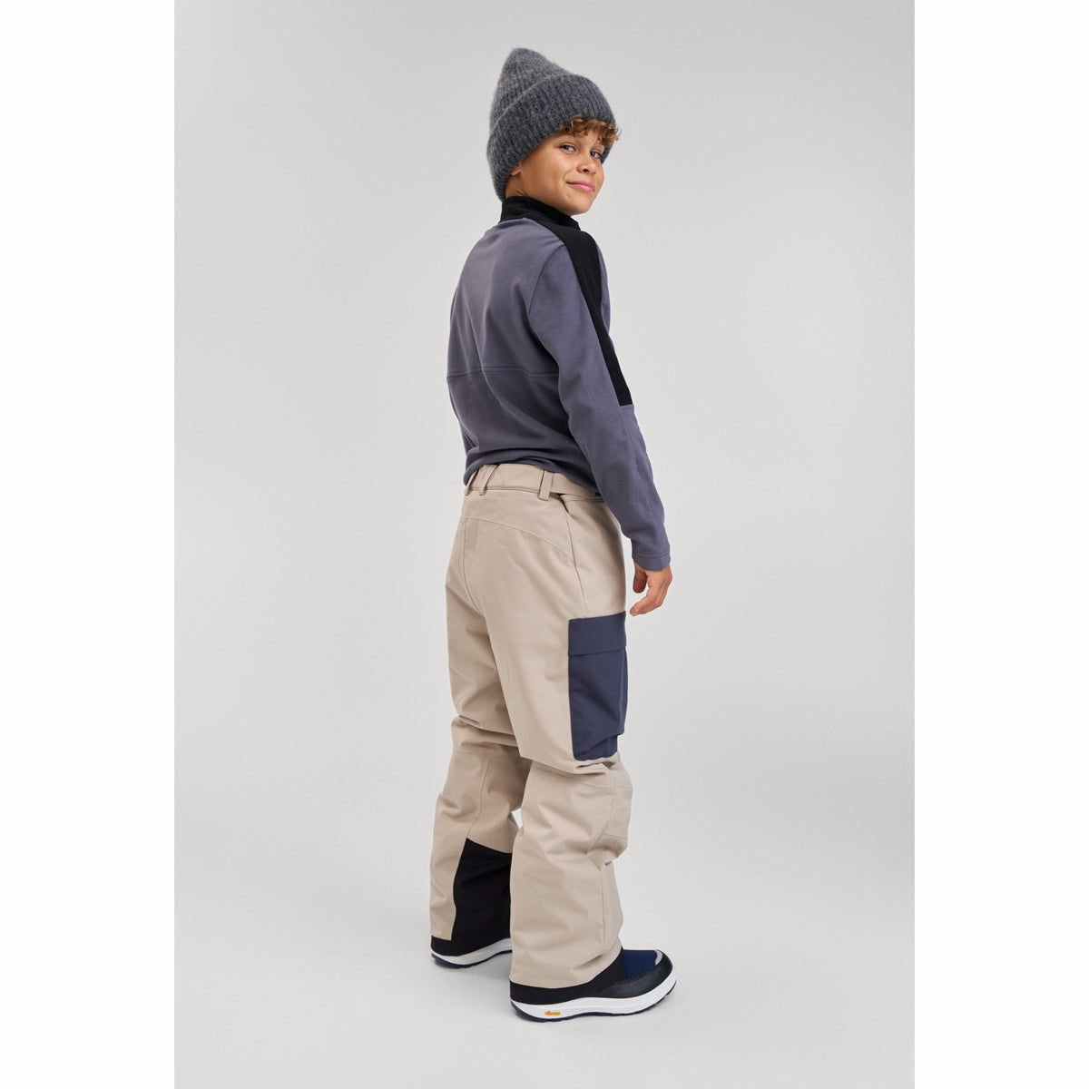 Reima Boys Viekkala Ski Pants (Earthy Beige)