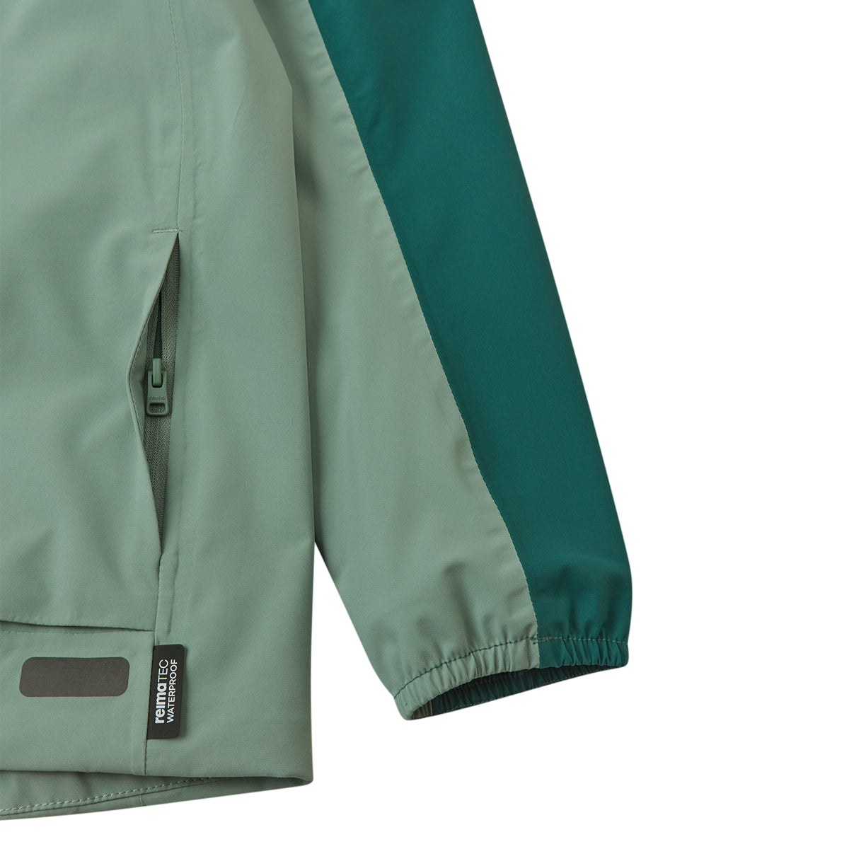 Reima Salmi Waterproof Jacket (Stone Green)