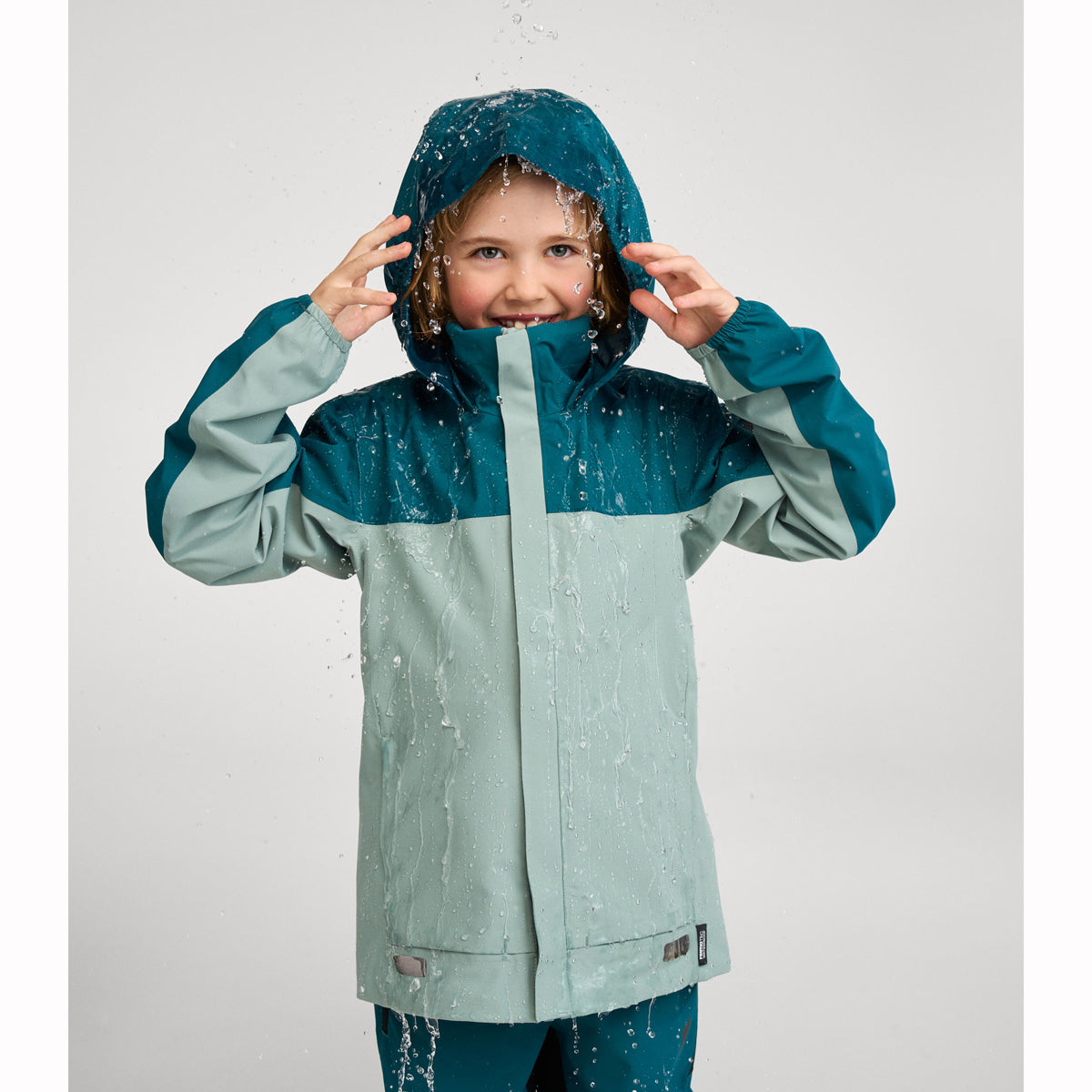 Reima Salmi Waterproof Jacket (Stone Green)
