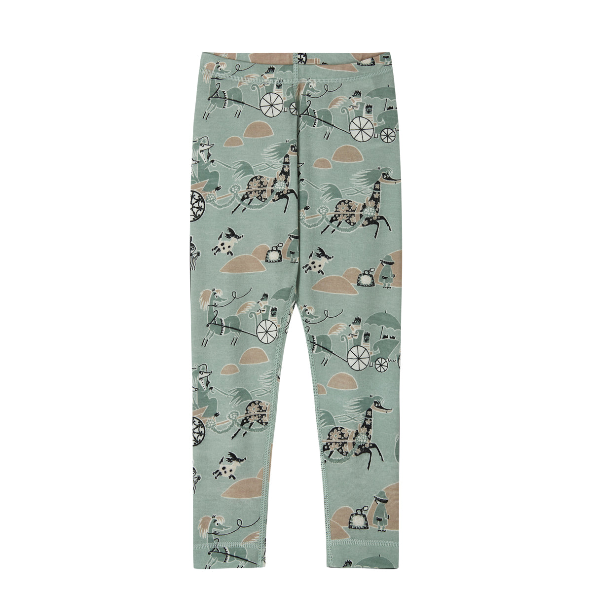 Reima Baby & Kids Moomin Trivsam Merino Thermals (Airy Green)