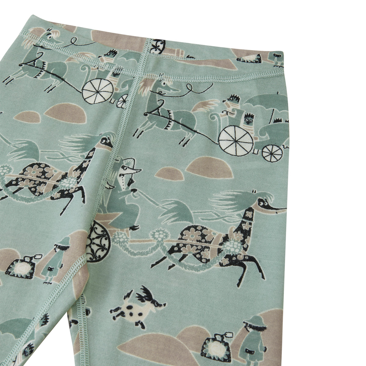 Reima Baby & Kids Moomin Trivsam Merino Thermals (Airy Green)