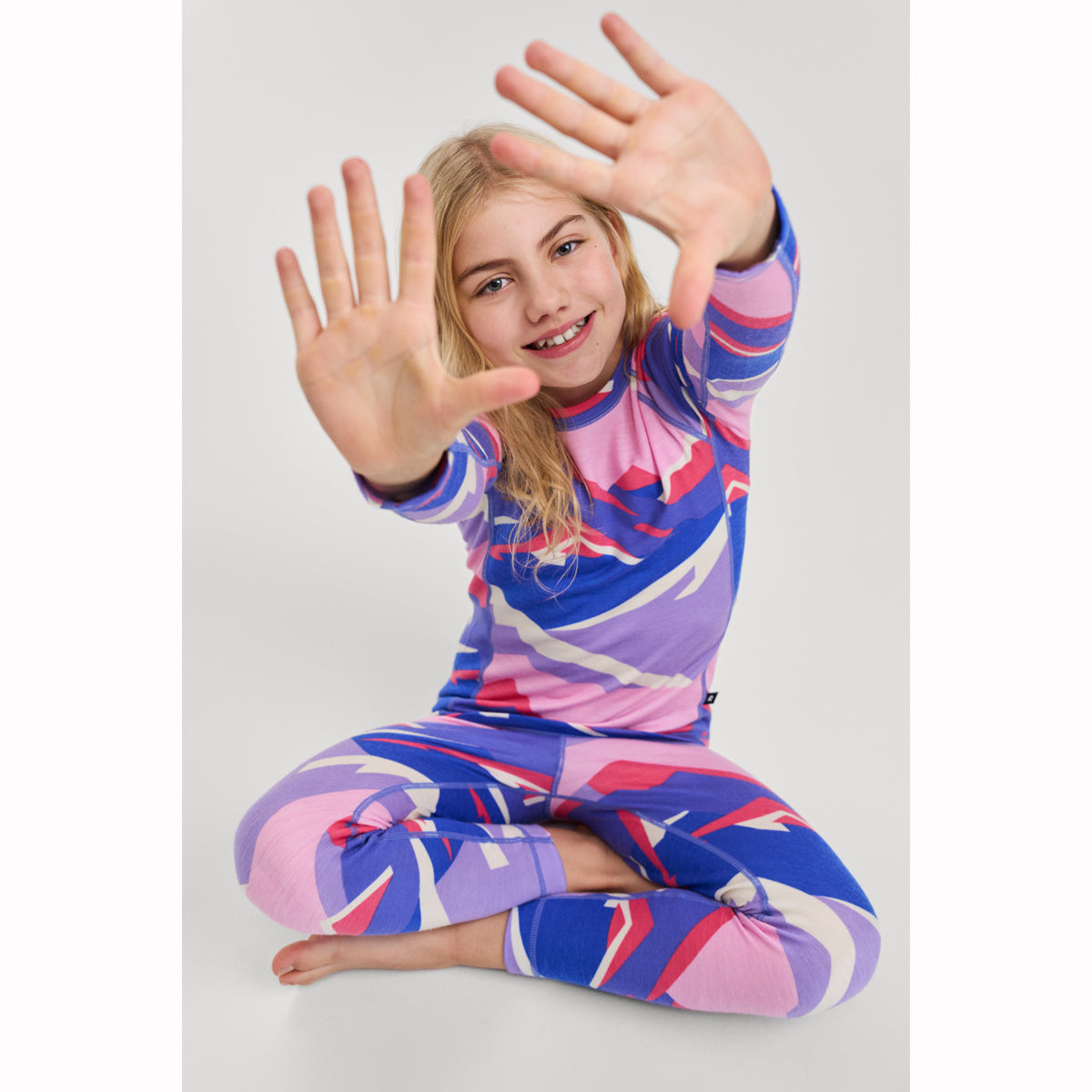 Reima Kids Taitoa Thermal Set (Breezy Violet)