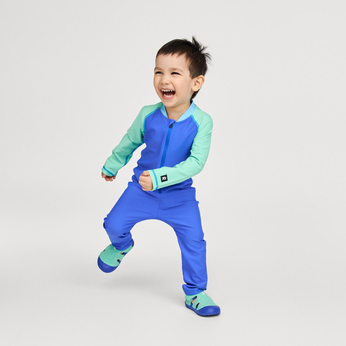 Reima Toddler Polskii UV Swim Suit (Sparkly Blue)