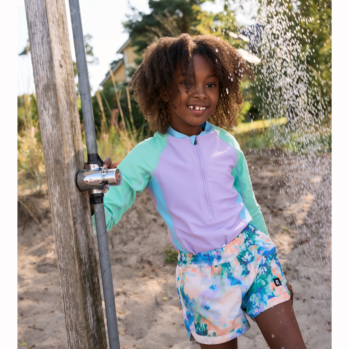 Reima Nauru Girls Swim Shorts (Fresh Blue)
