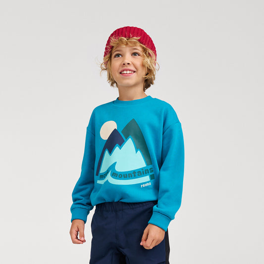 Reima Kids Collari Sweatshirt (Aquatic Blue)