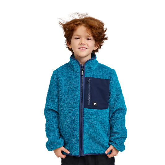 Reima Kids Turina Fleece Jacket (Aquatic Blue)
