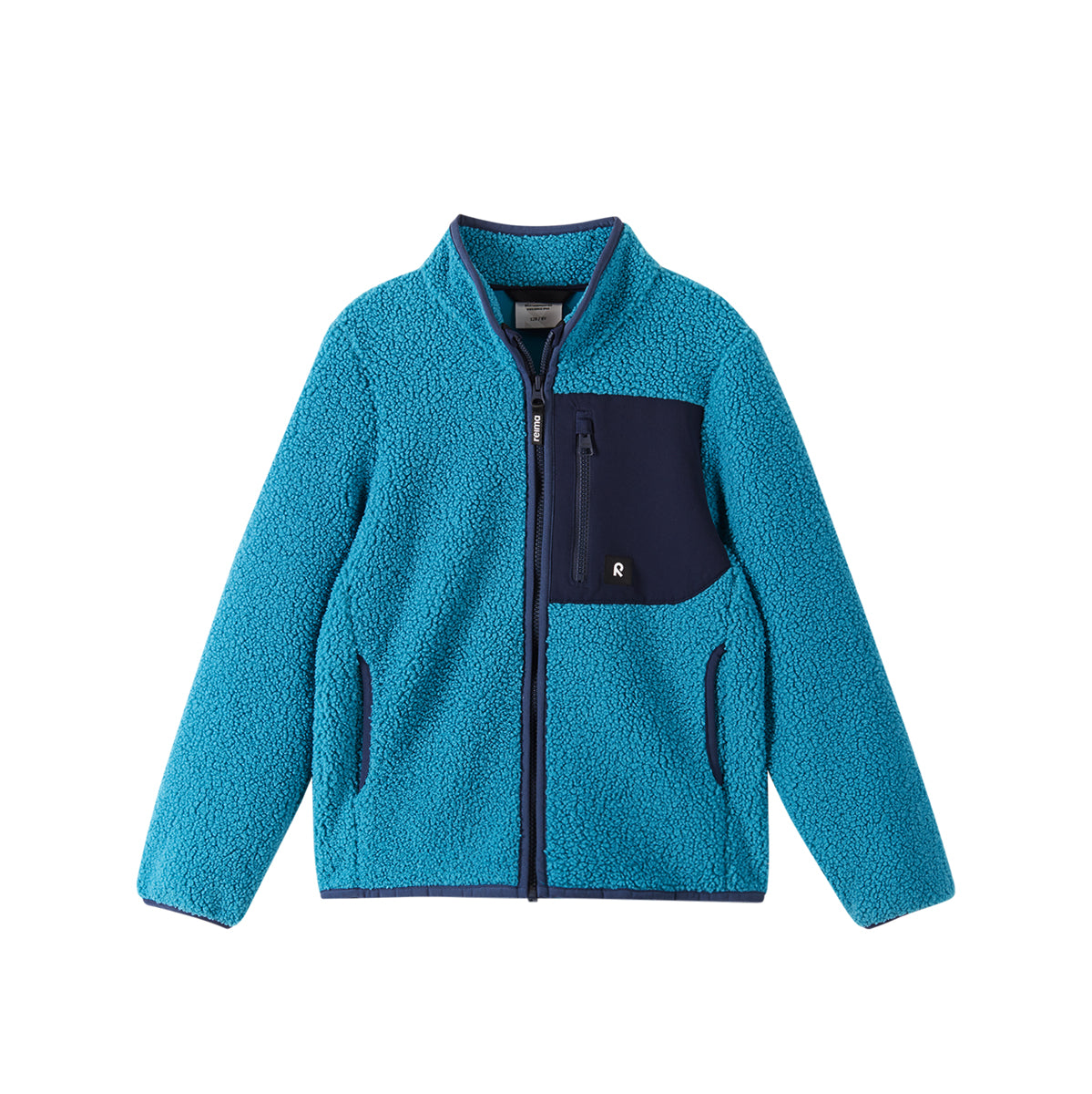 Reima Kids Turina Fleece Jacket (Aquatic Blue)
