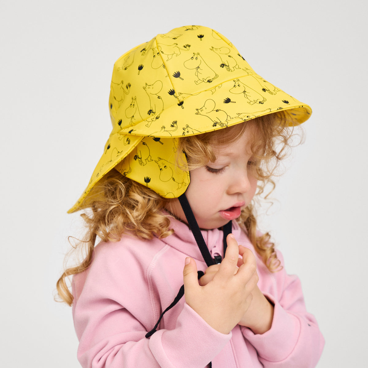 Reima Kids Rain Hat (Yellow Moomin)