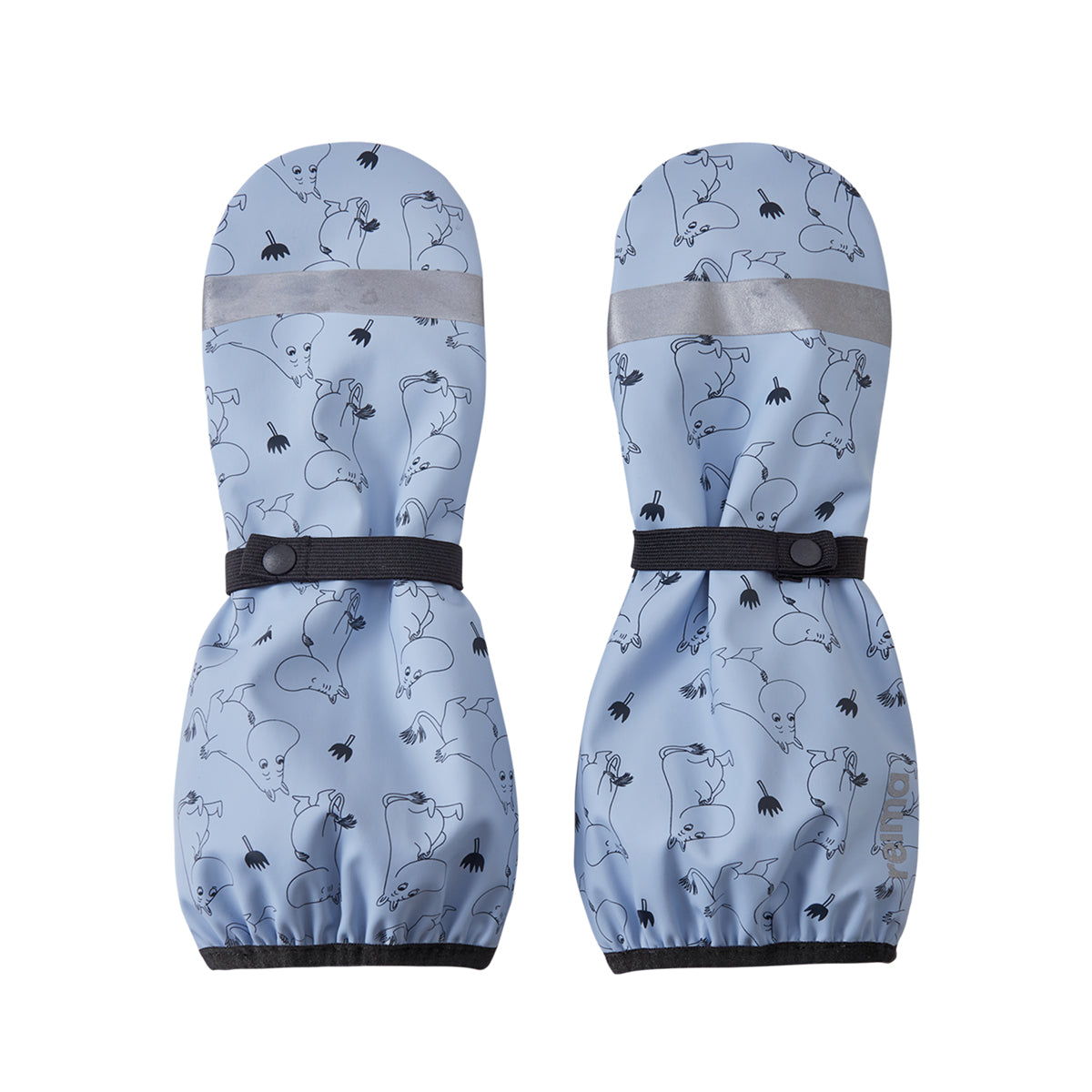 Reima Puro Kids Insulated Rain Mittens (Airy Blue)