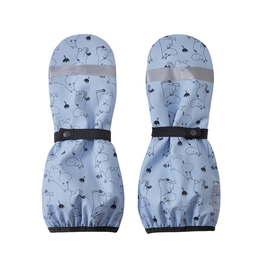 Reima Puro Kids Insulated Rain Mittens (Airy Blue)