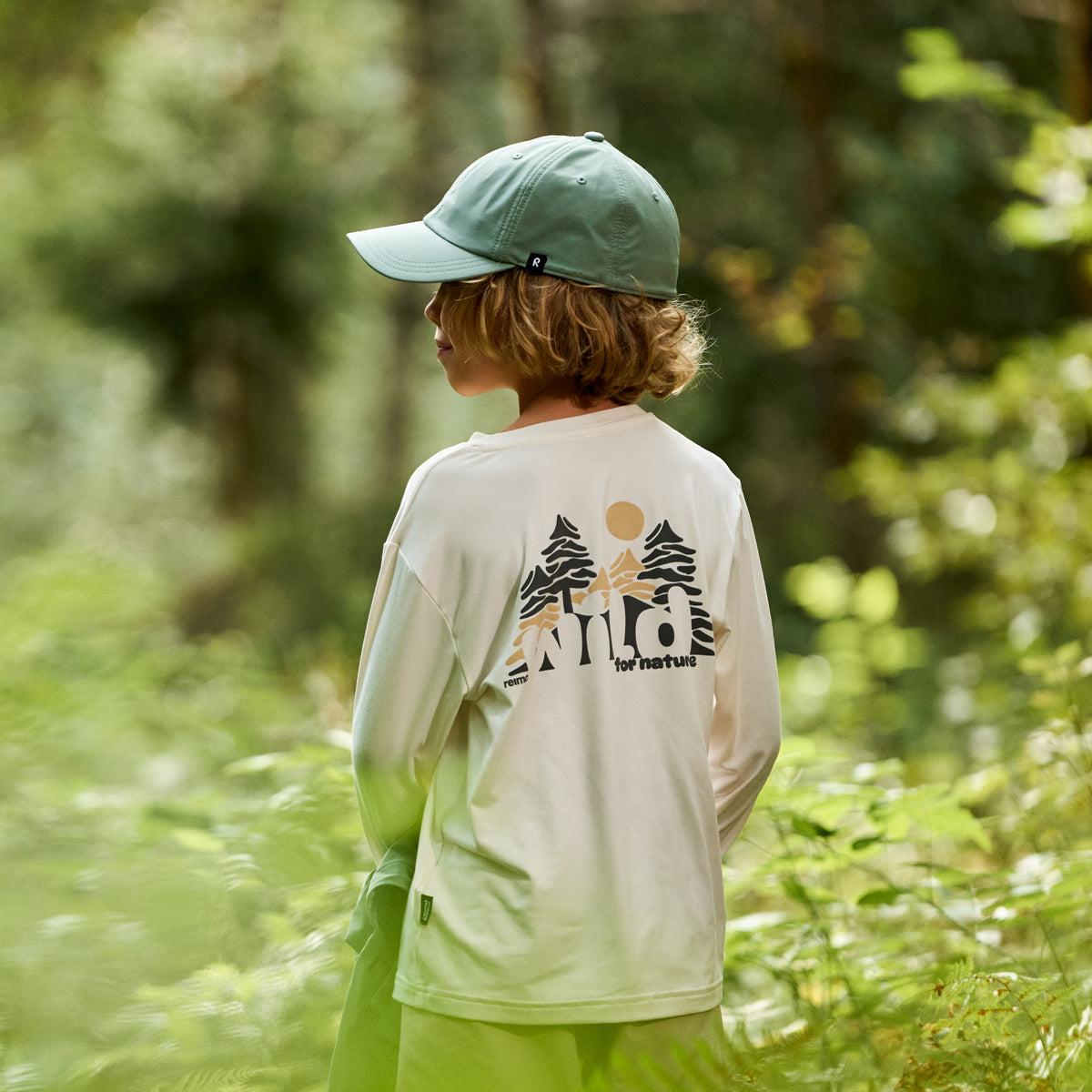 Reima Kids' Hytty Insect Repellent Cap (Stone Green)