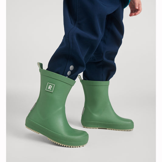 Reima Kids Ankka Barefoot Welly Boots (Green Clay)