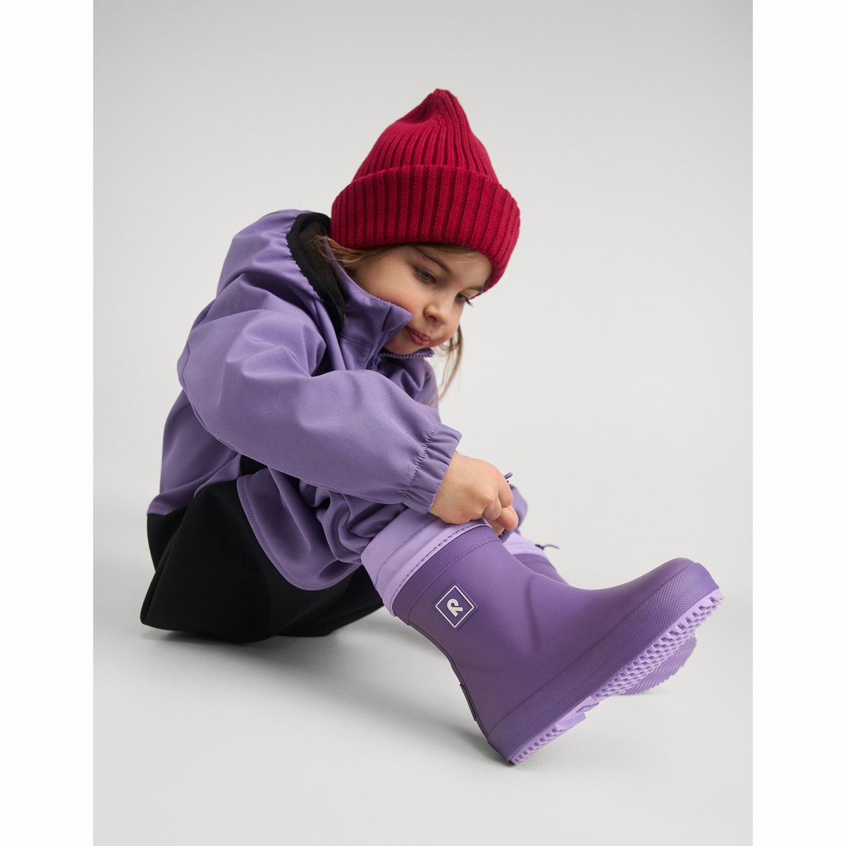 Reima Kids Thermo-Ankka Barefoot Winter Welly Boots (Misty Violet)