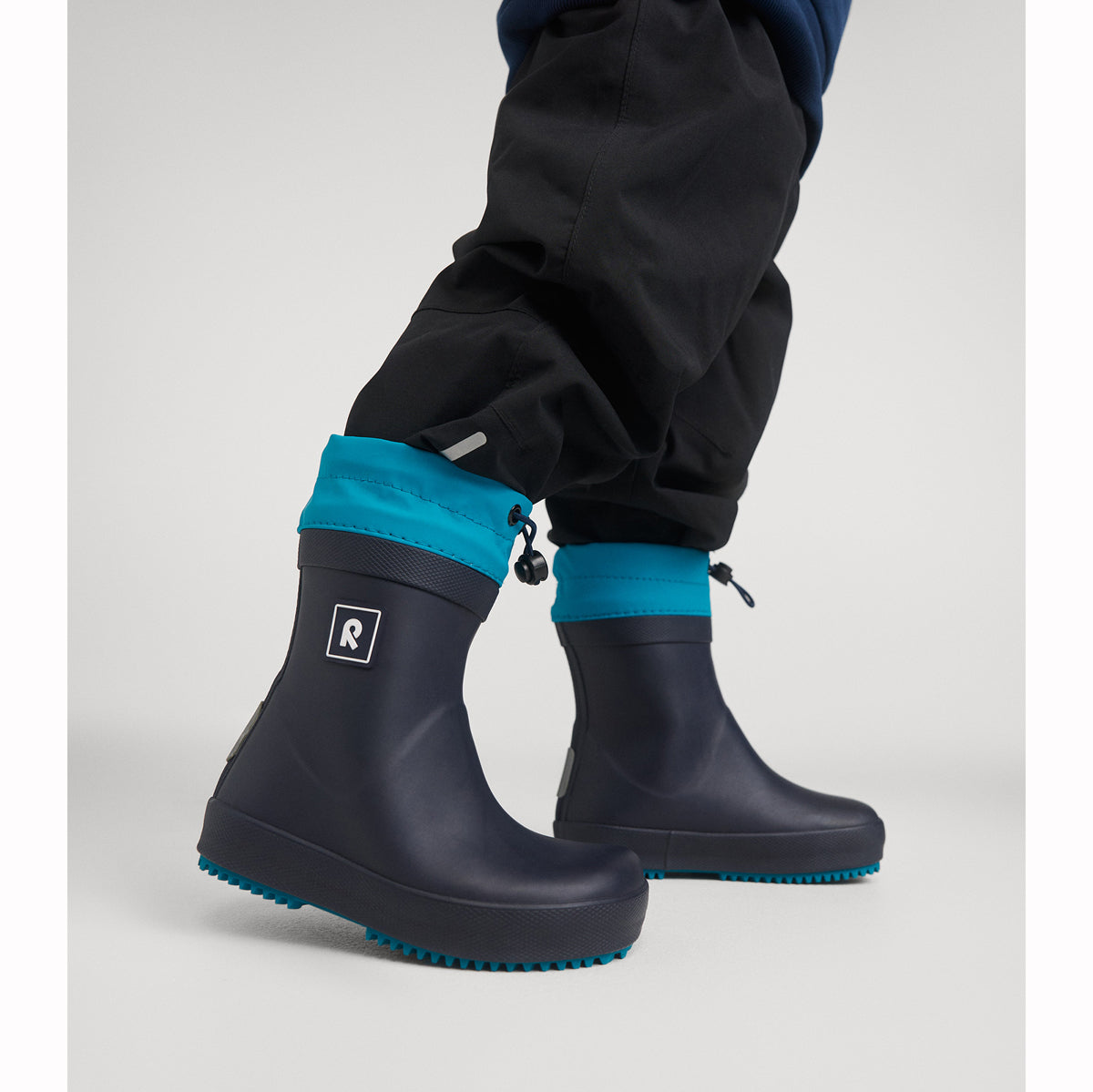 Reima Kids Thermo-Ankka Barefoot Winter Welly Boots (Navy)