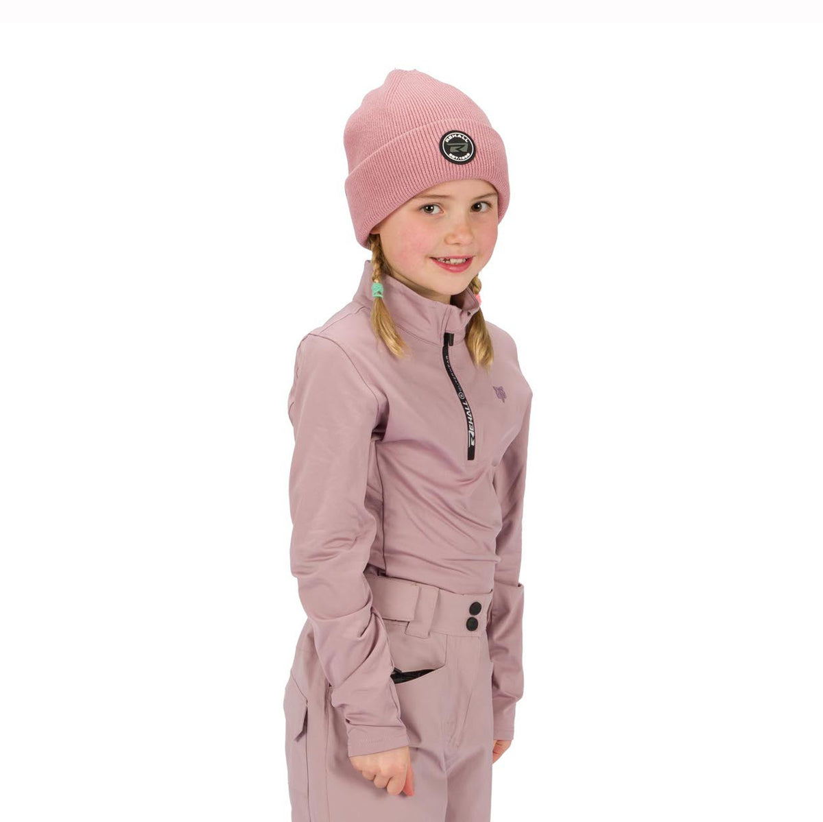 Rehall Girls Micha Fleece Jumper (Old Pink)