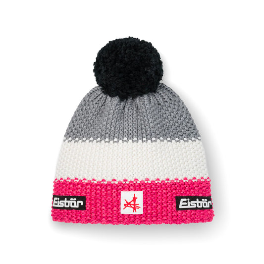 Eisbär Star Pompom Kids Winter Hat (Pink)