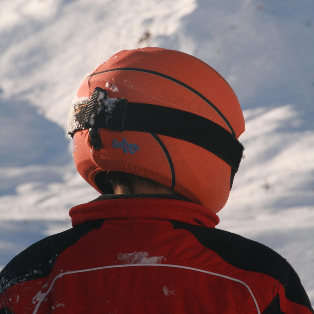 Coolcasc Kids Helmet Cover (Basketball)