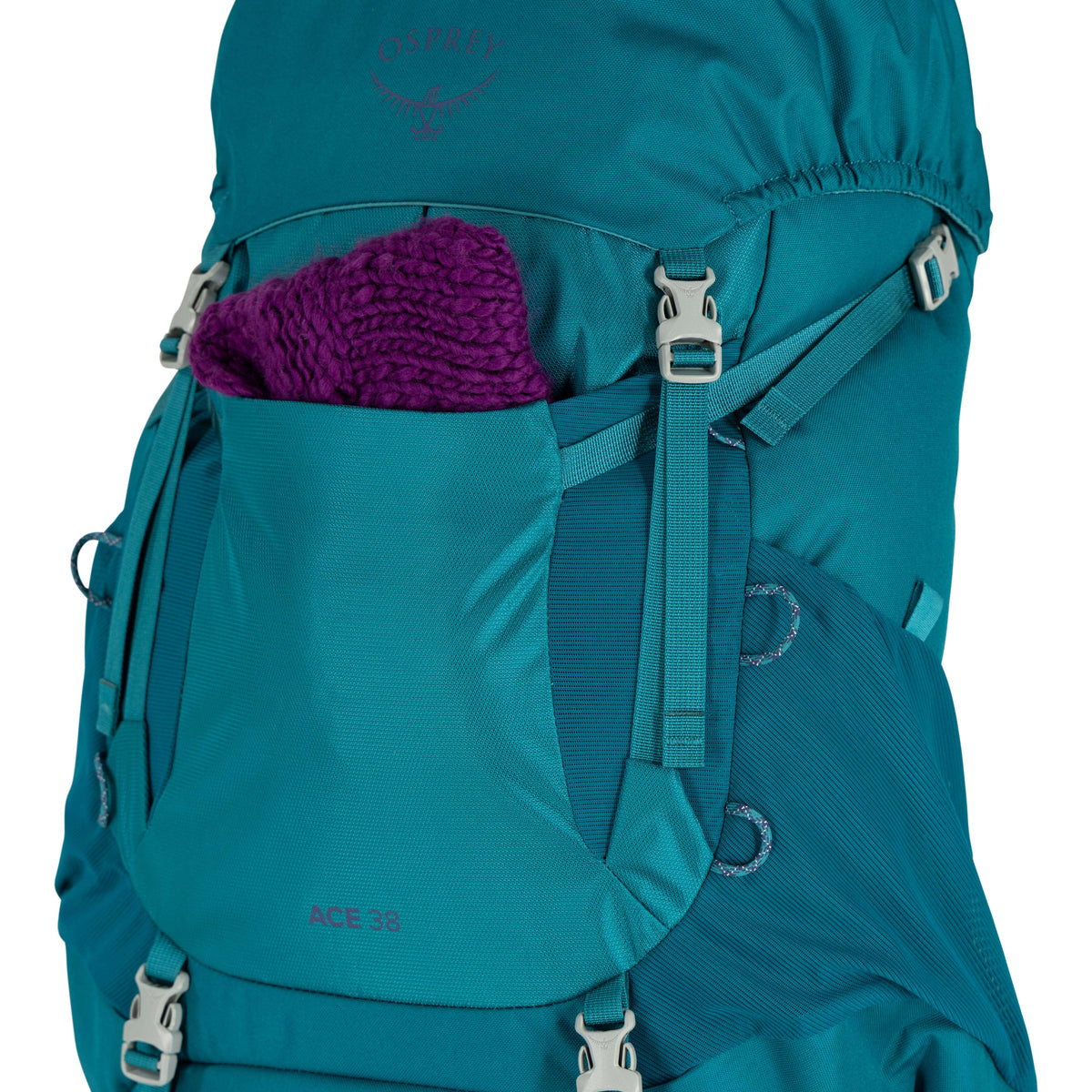 osprey ace 75l youth backpack Osprey Ace 38 Youth Backpack (Blue Spikemoss) – Little Adventure Shop